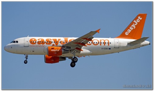 EasyJet Airline Airbus A319-111 G-EZBO (cn 3082) 