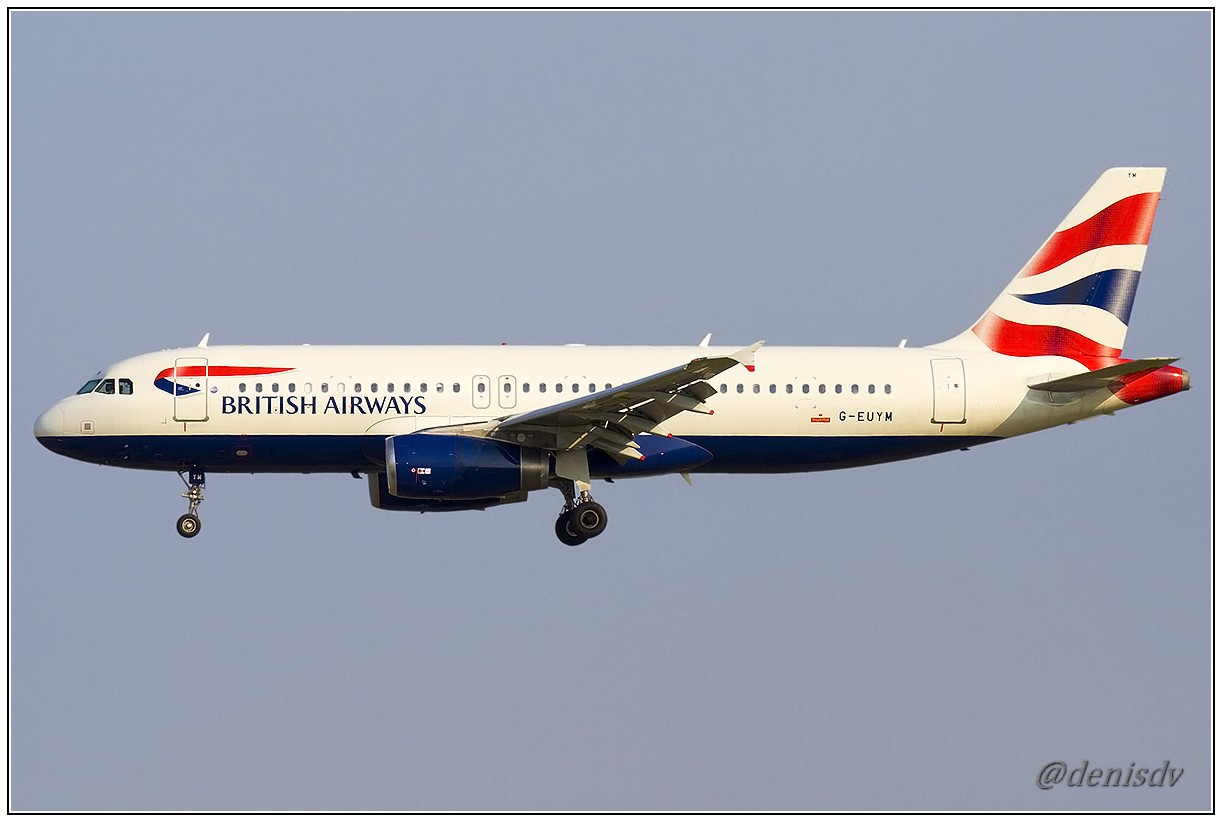 British Airways Airbus A320-232 G-EUYM (cn 4791)