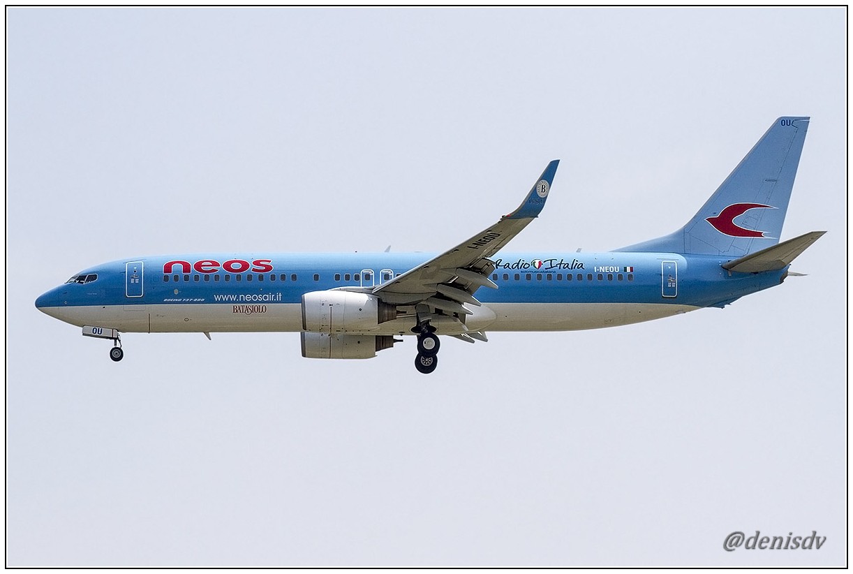 Neos Boeing 737-86N I-NEOU (cn 29887/1263)